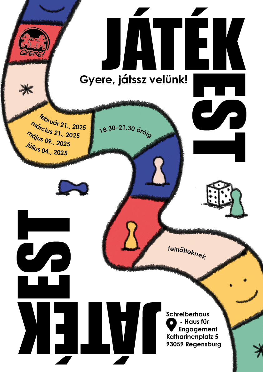 Játékest Regensburg társasjáték esemény